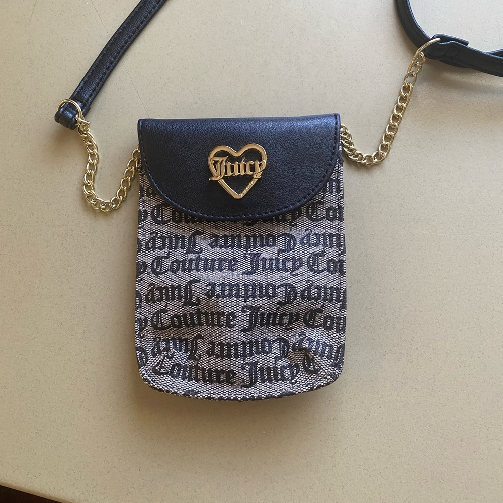 Nwot juicy couture small crossbody brown - Picture 1 of 15